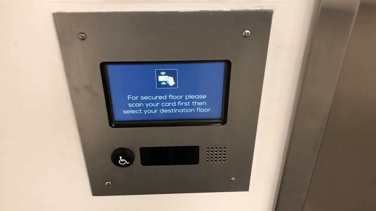 Mitsubishi DOAS Destination Dispatch Traction Service Elevator in San Jose, CA