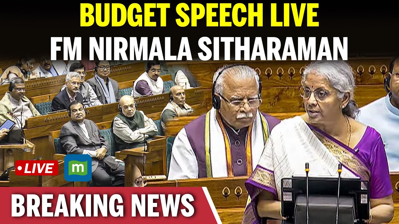 FM Nirmala Sitharaman Budget Speech LIVE: Budget 2026 | Moneycontrol Budget Live | Stock Market LIVE