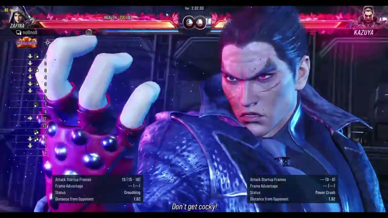 zafina can evade lot of character rage art