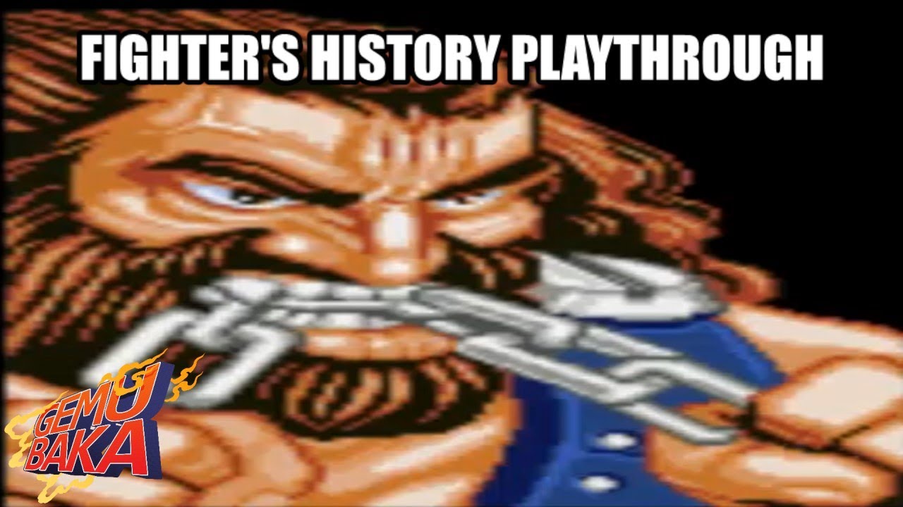 Fighter's History [Arcade] Playthrough with Marstorius (1CC)