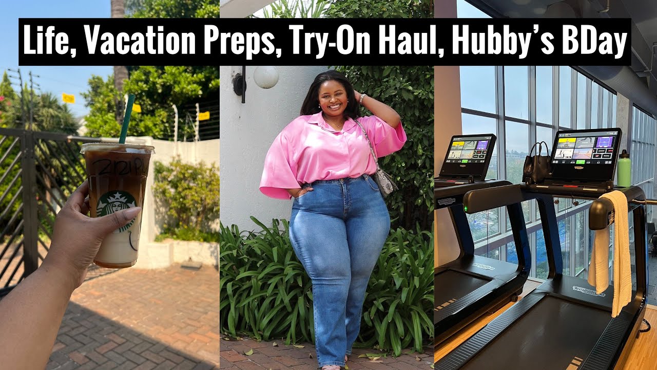 Vlog | A Busy Life, Vacation Preps, Feminine Maintenance, Try On Haul, Hubby's Birthday
