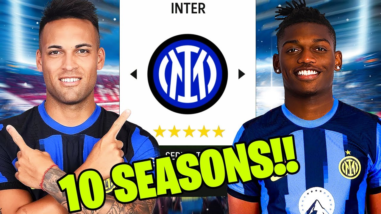 10 SZEZONRA AZ INTER EDZŐJE LETTEM!😱 AZ Ea Fc 24-BEN