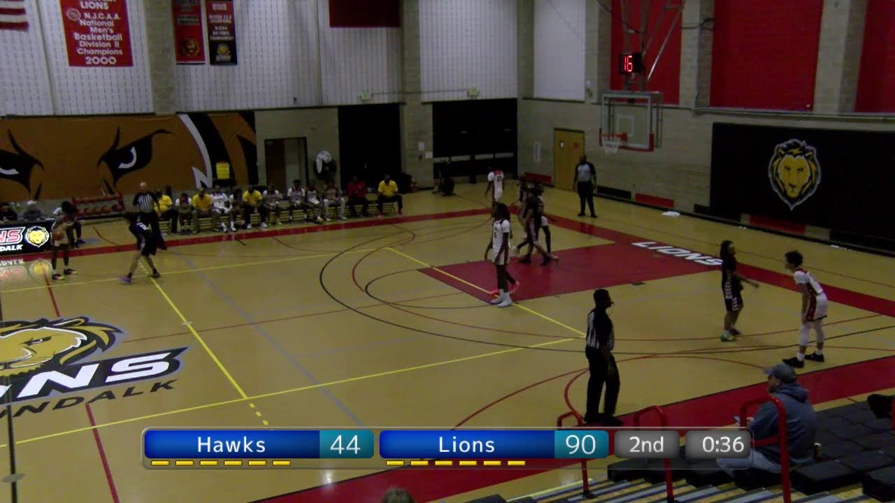 Men's Basketball Nov. 12, 2025 - HACC Hawks @. CCBC Dundalk