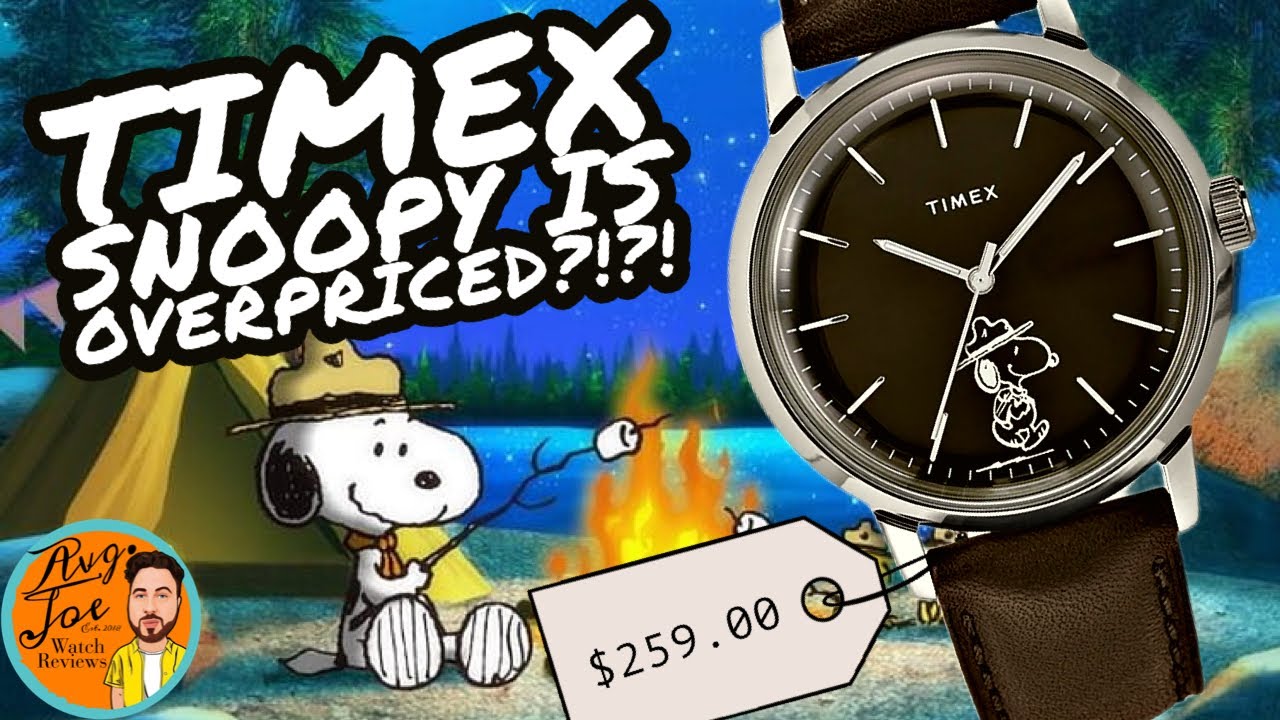 Is the Timex Marlin Snoopy OVERPRICED?!?