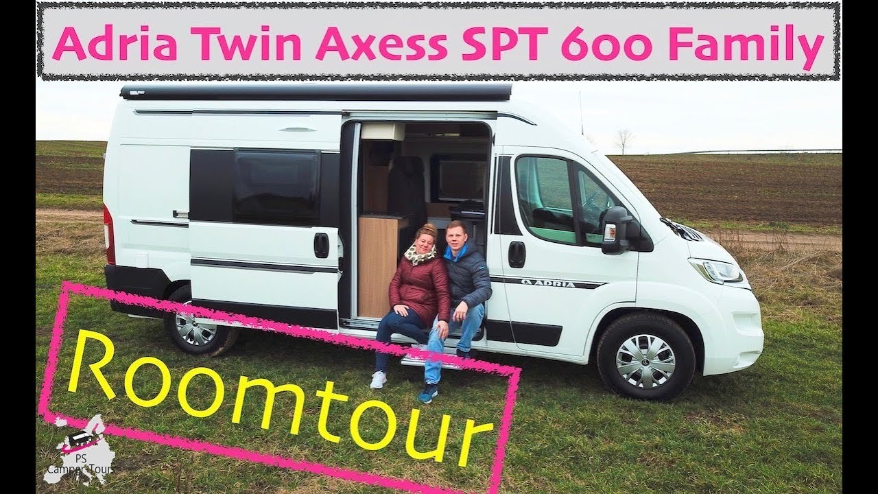 Roomtour Adria Twin Axess 600 SPT Family