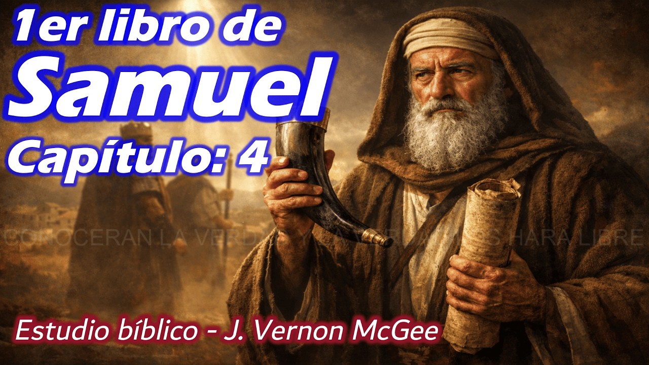 1 SAMUEL 4 y 5 - ESTUDIO BIBLICO - ENSEÑANZA BIBLICA - EXPLICACION BIEN DETALLA Y SENCILLA