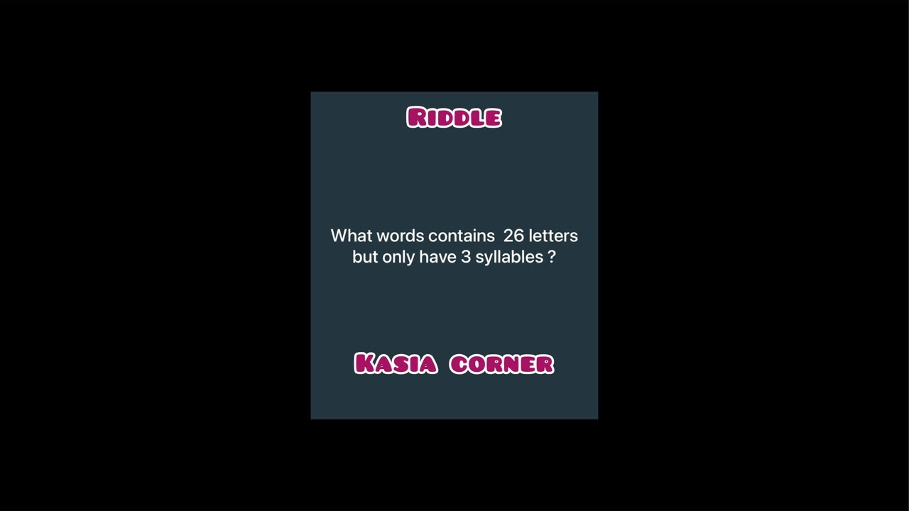 For genius only, can you answer this tricky riddle? #riddle#brainteaser#puzzle