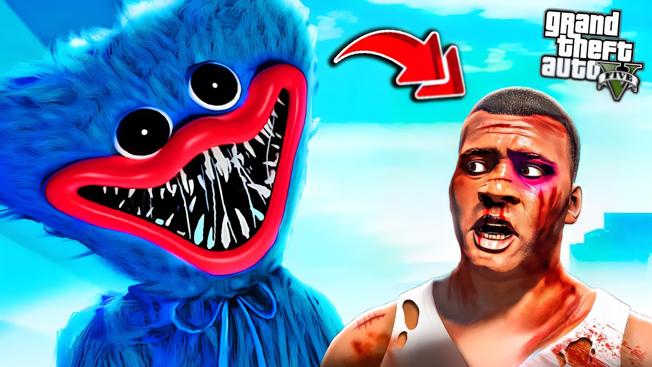 Huggy Wuggy Kill Franklin in Gta 5