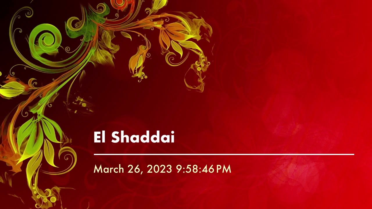 El Shaddai