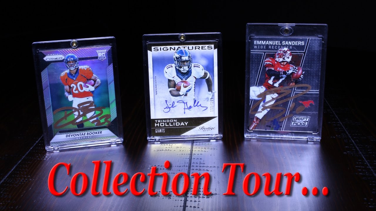 ** My Football Card Collection Tour & Favorite Cards ** Denver Bronco Autographs