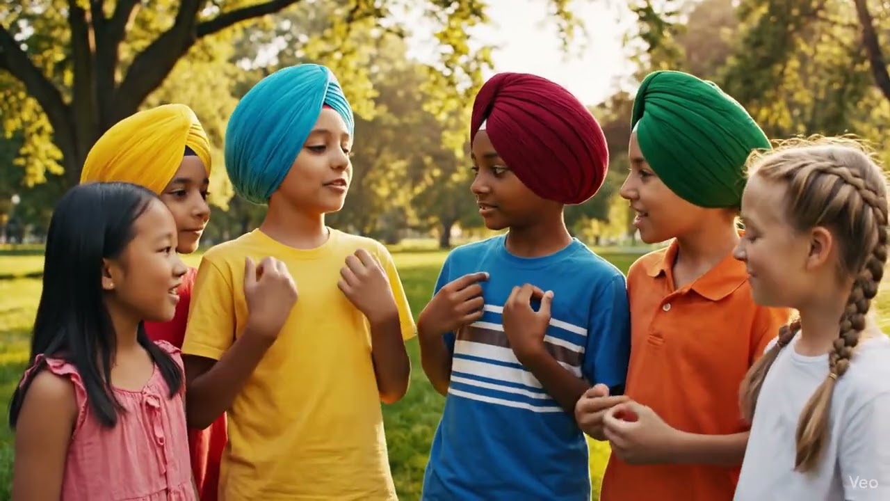 Punjabi Kids Sharing Their Heritage