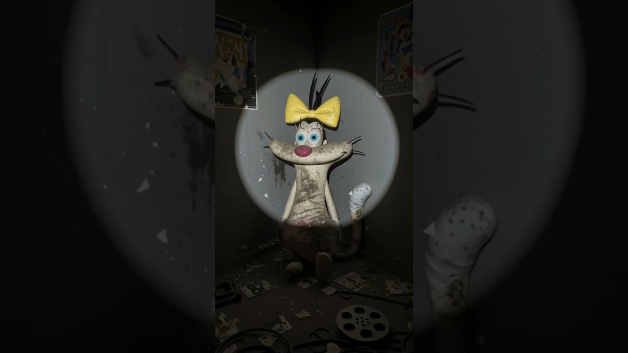 real life oggy 😱 