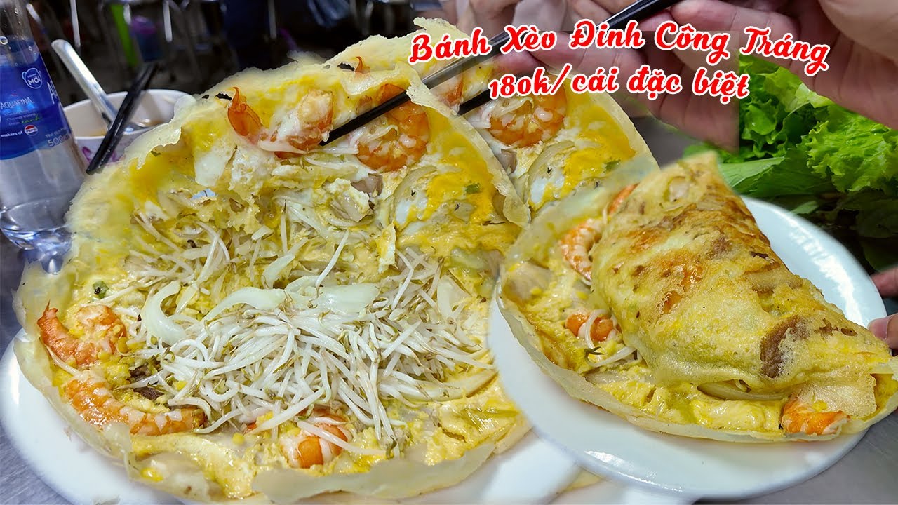 Bánh xèo 180k/cái luôn gây tranh cãi nhưng khách vẫn cứ đông - Vi Na TV
