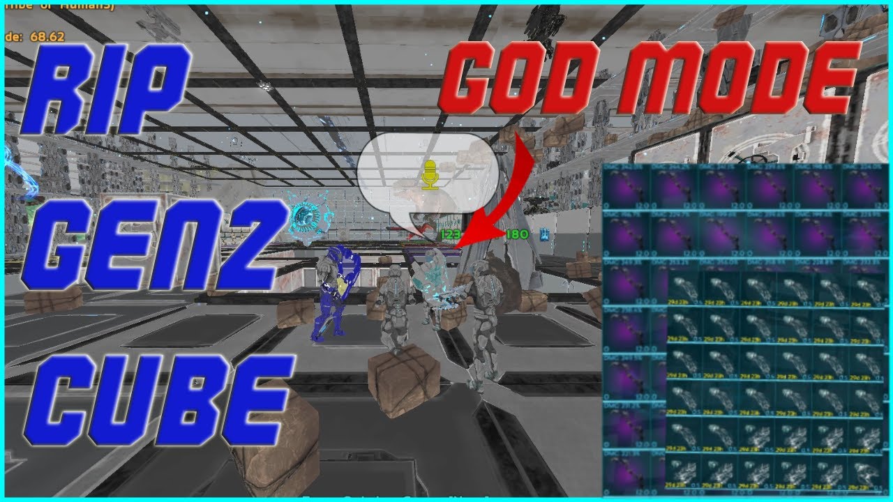 GenTwo Cube God Mode Def. | Ark PC Small Tribes