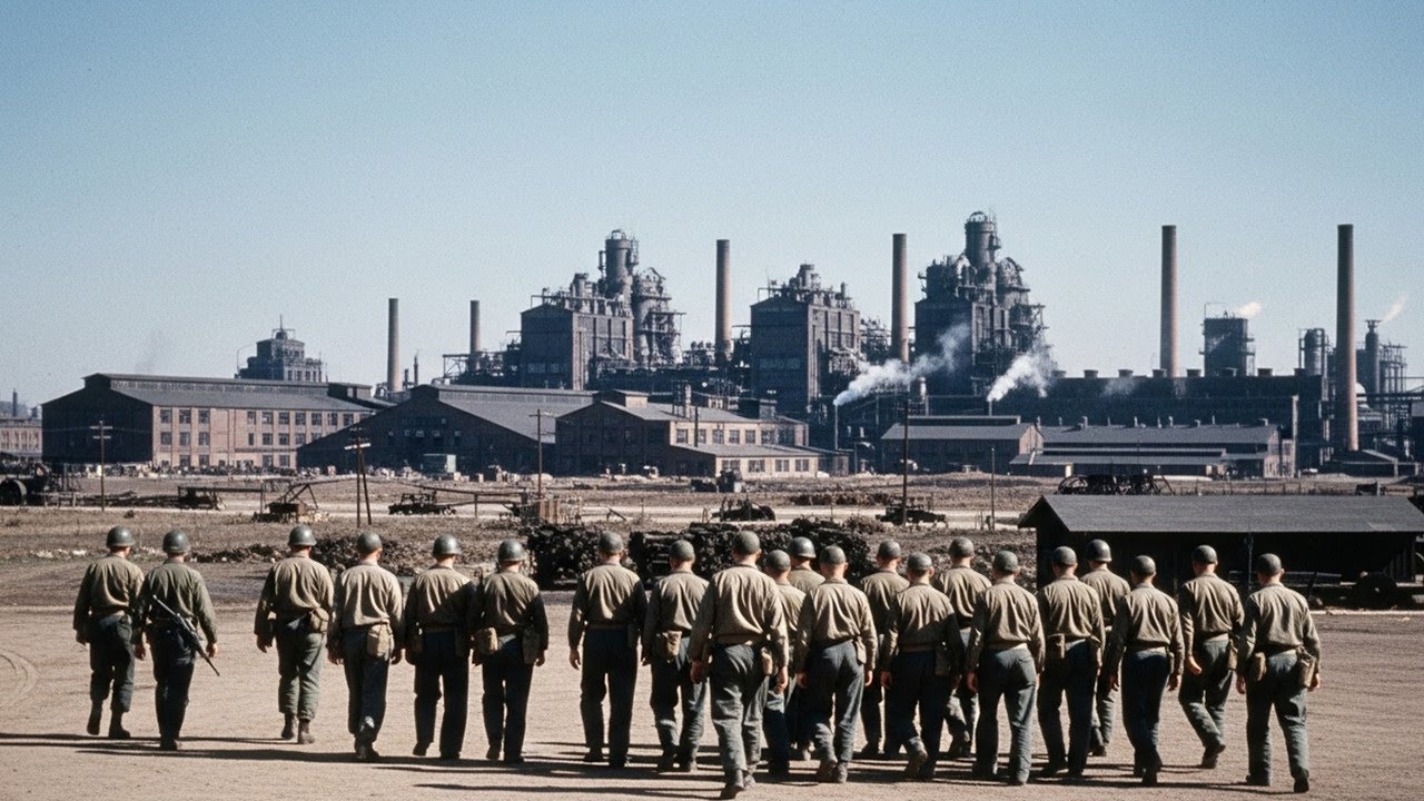 Prizonierii de război germani au fost în șoc de puterea industrială americană, când au ajuns în SUA!
