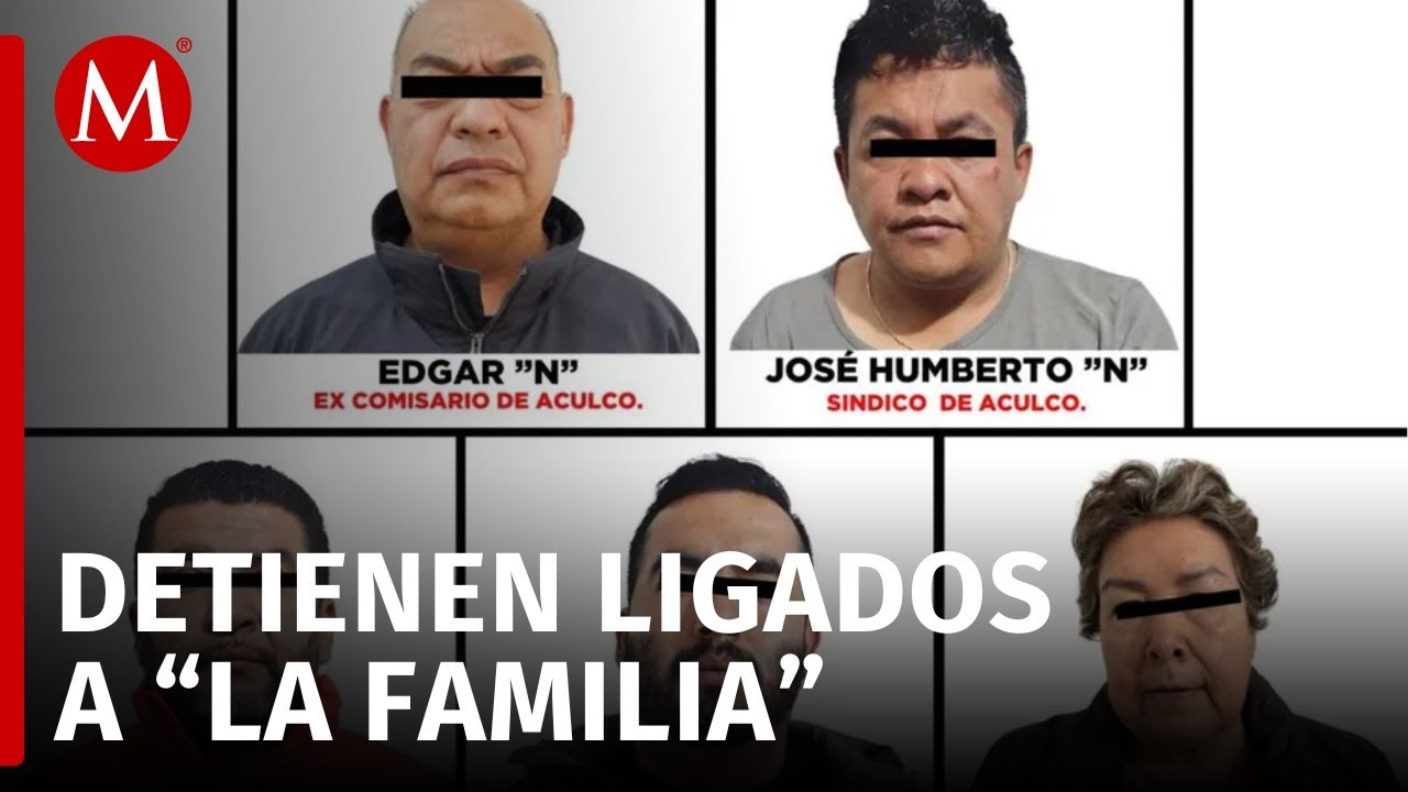 Operación Enjambre: detienen a cinco exservidores públicos ligados a la Familia Michoacana en Edomex