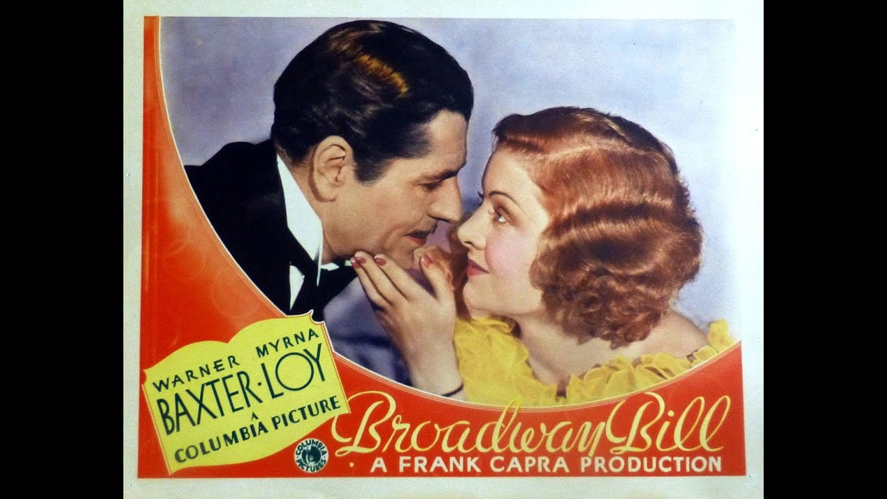Warner Baxter & Myrna Loy in Frank Capra's 
