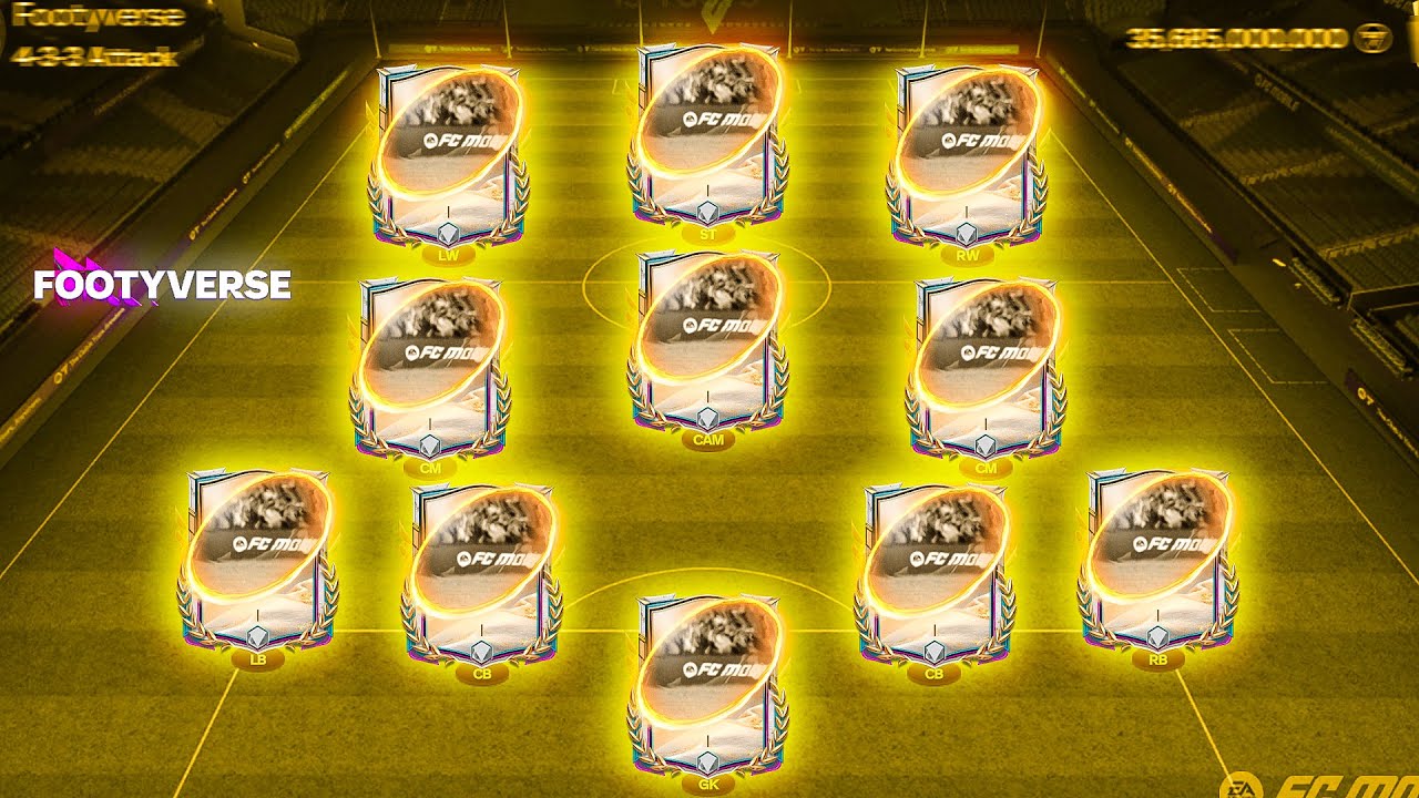 FootyVerse - Best Special Icons Squad Builder! PackOpening + Squad Builder!! FC Mobile