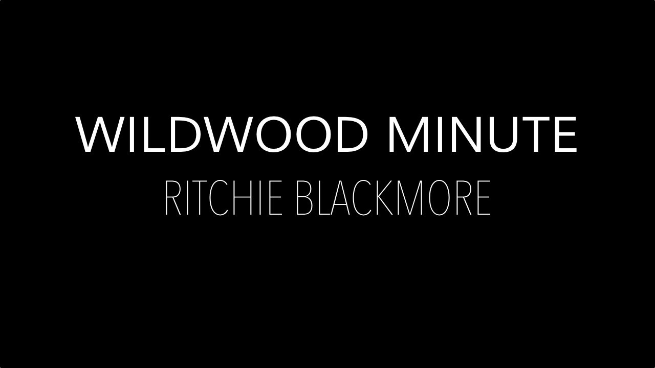 Ritchie Blackmore Inspired Lick  •  Wildwood Guitars