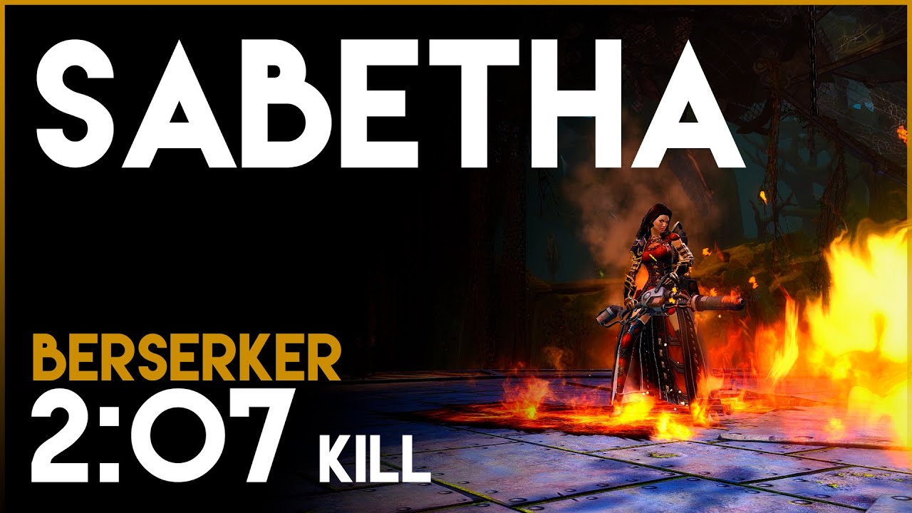 [SC] Sabetha 2:07 | Quickness Warrior