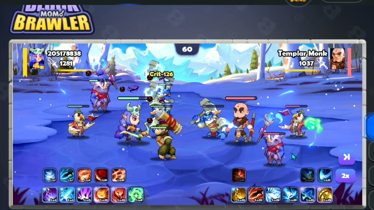 Обучалка✍️ Какие скилы эффективные? BLOCK momo Brawler MBOX  #mbox #nft #games #Brawler