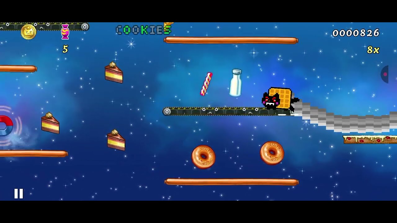 Play in NyanCat Black mode. 