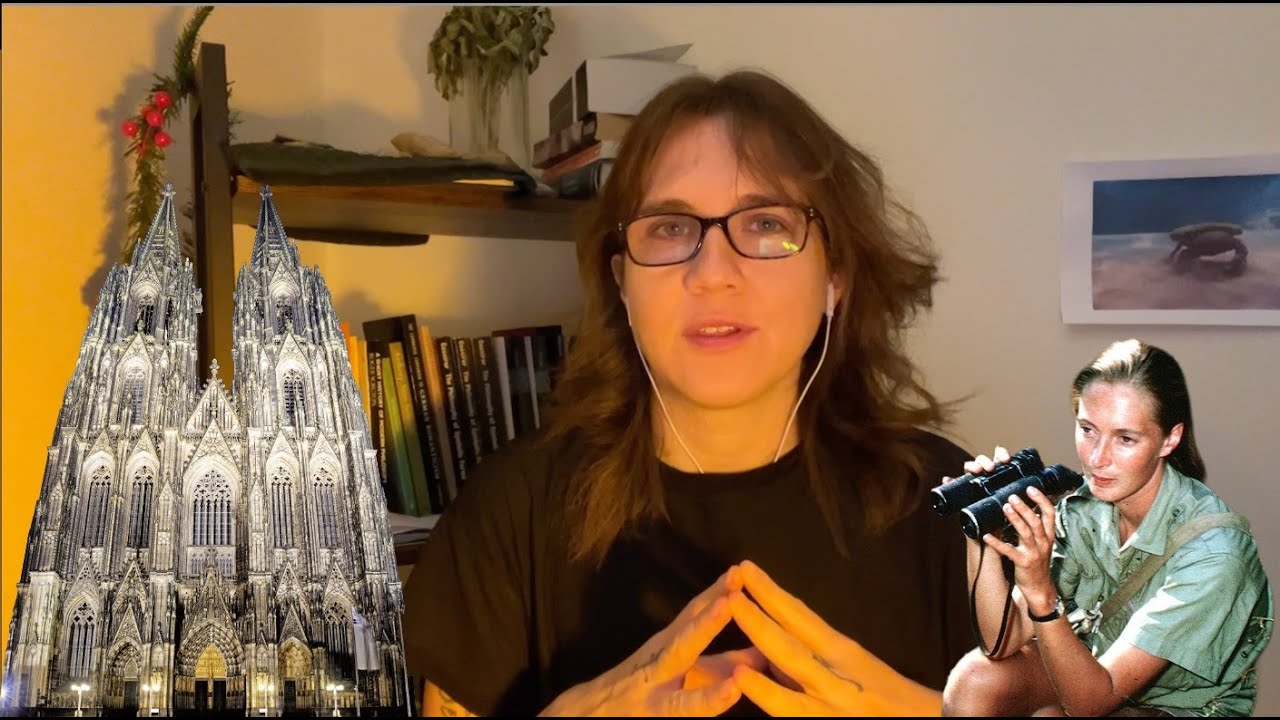 Jane Goodall, Gothic Cathedrals, and Intelligence (Overcooked intellectual ASMR with music)