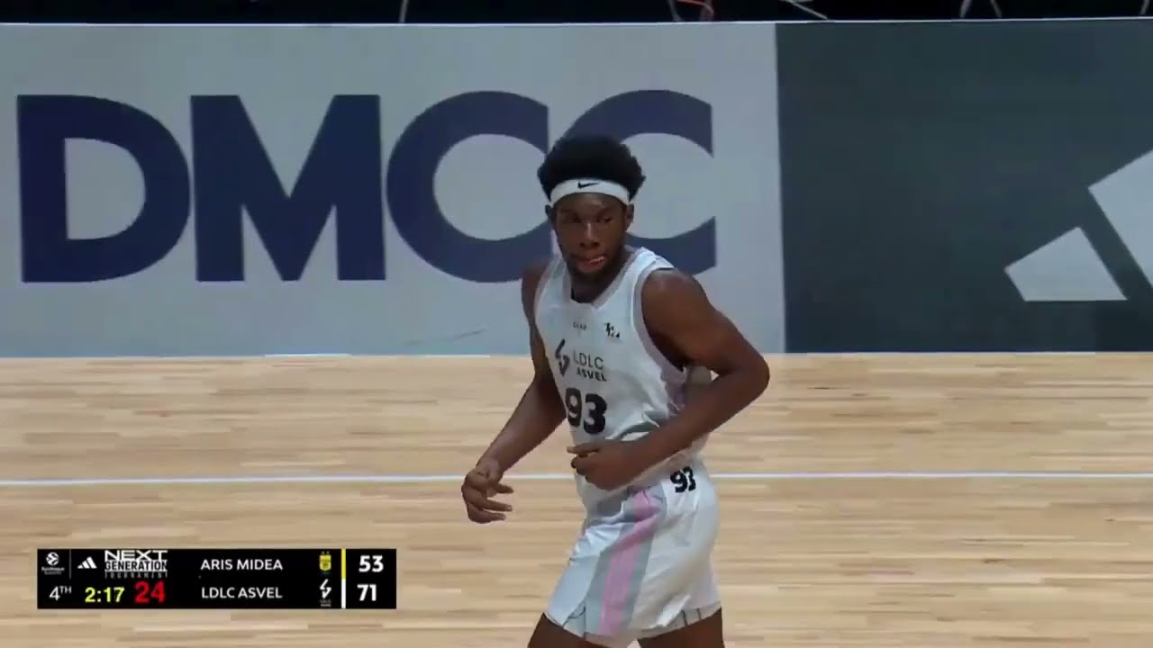 JOEL KAMTA(BORN:2008)NEXT GEN.EUROLEAGUE TOURNAMENT HIGHLIGHTS.TEAM:ASVEL
