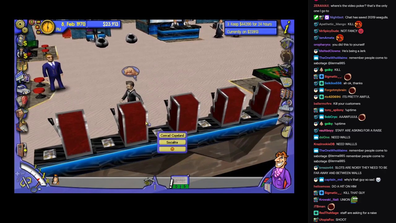 Jerma Streams [with Chat] - Casino, Inc. (Part 2)