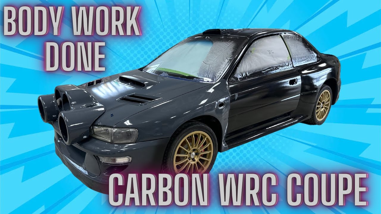 Subaru WRC Coupe - Molding Carbon Fibre & More - PART 4