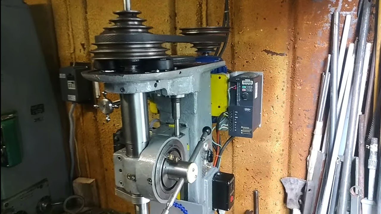 Свердлильний 2118 перша стружка