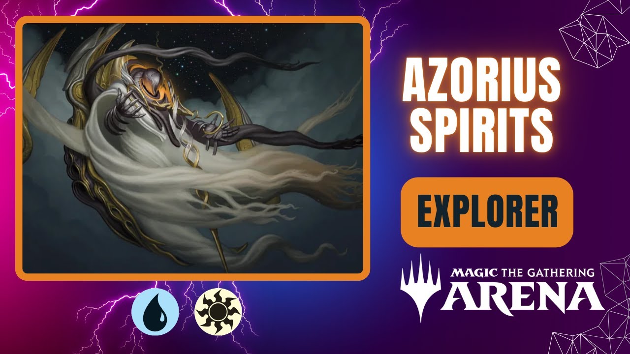 💧🔆 Azorius Spirits | Explorer / Pioneer | MTG Arena Gameplay | TDM | BO1