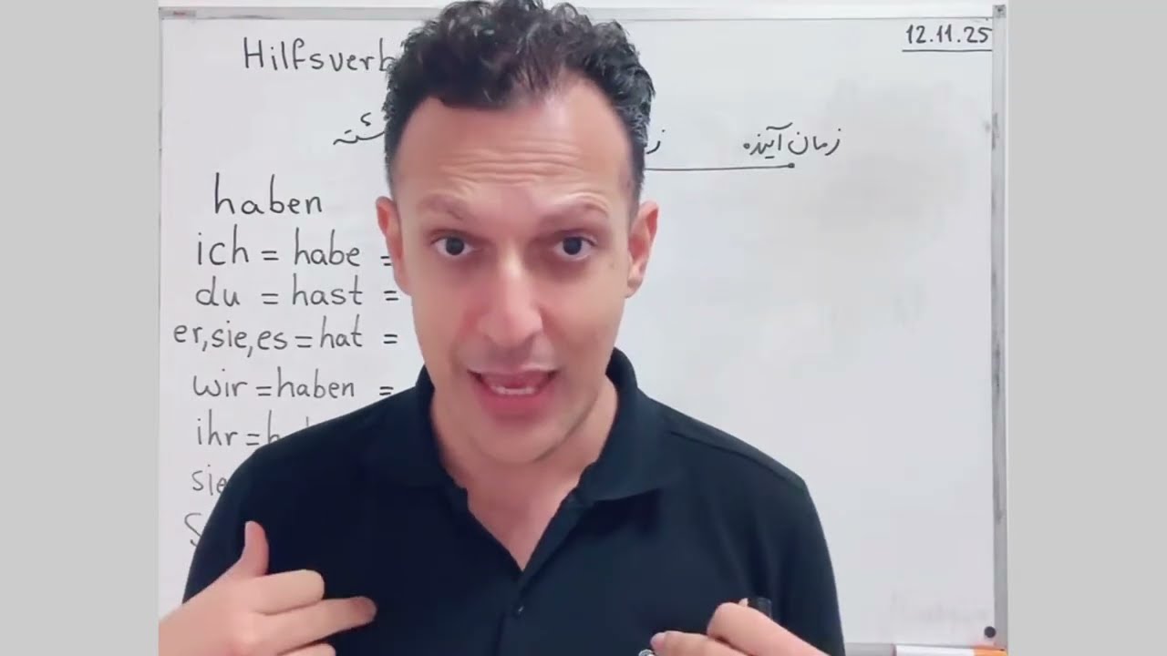 صرف فعل sein و ساختن جملات در زمان حال و گذشته