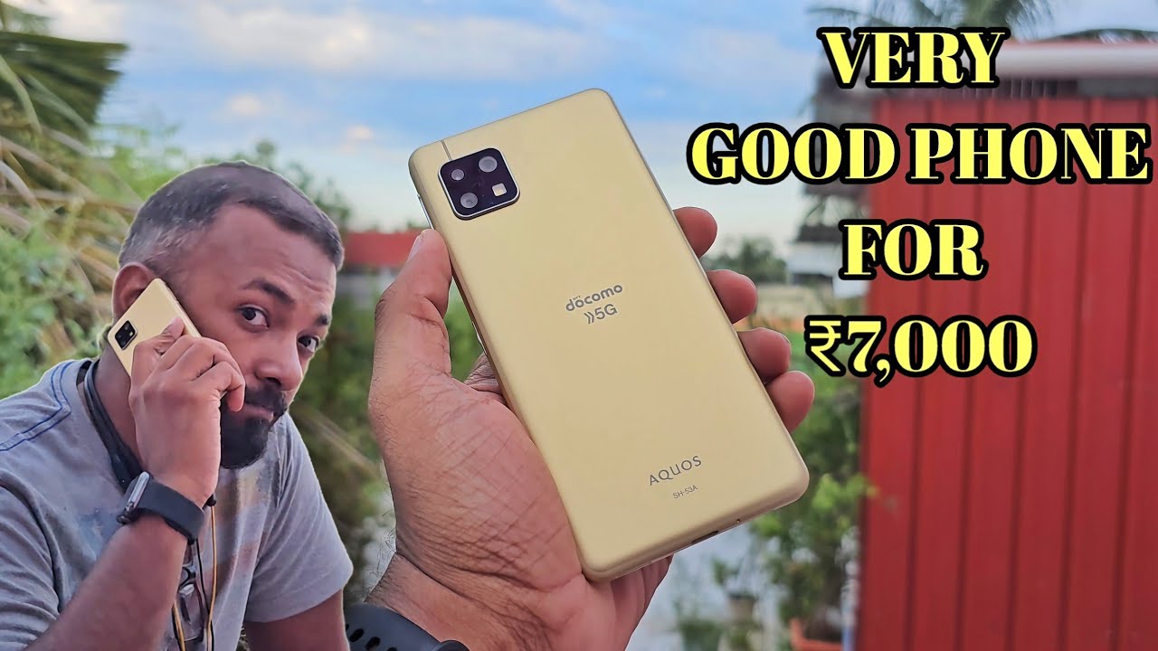 Sharp AQUOS Sense 5G - ₹7,000 ku vera level phone with good camera #promobiles #SharpPhone