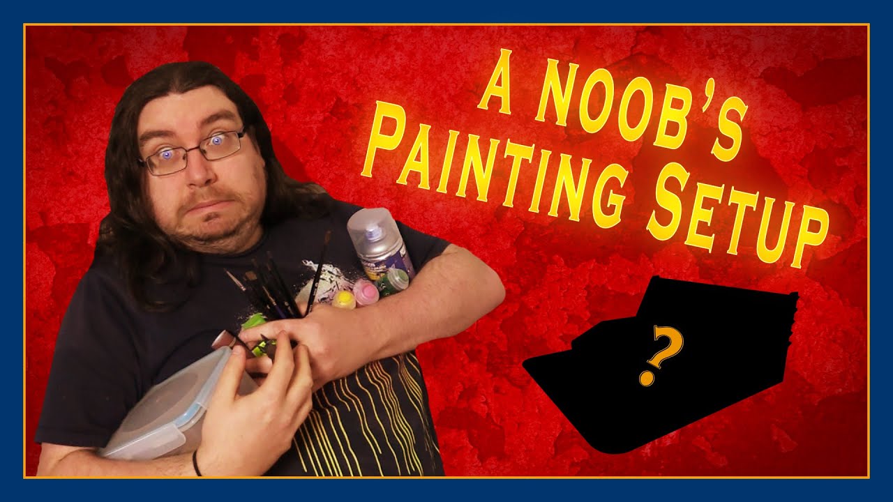 My Miniature Painting Setup