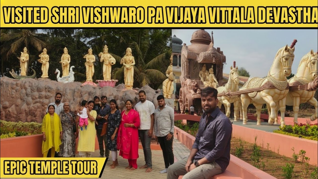 Divine Darshan at Shri Vishwaroopa Vijaya Vittala Devasthana | Bangalore Vlog | Nelamangala