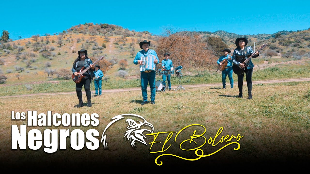 EL BOLSERO - LOS HALCONES NEGROS  (Video Oficial)