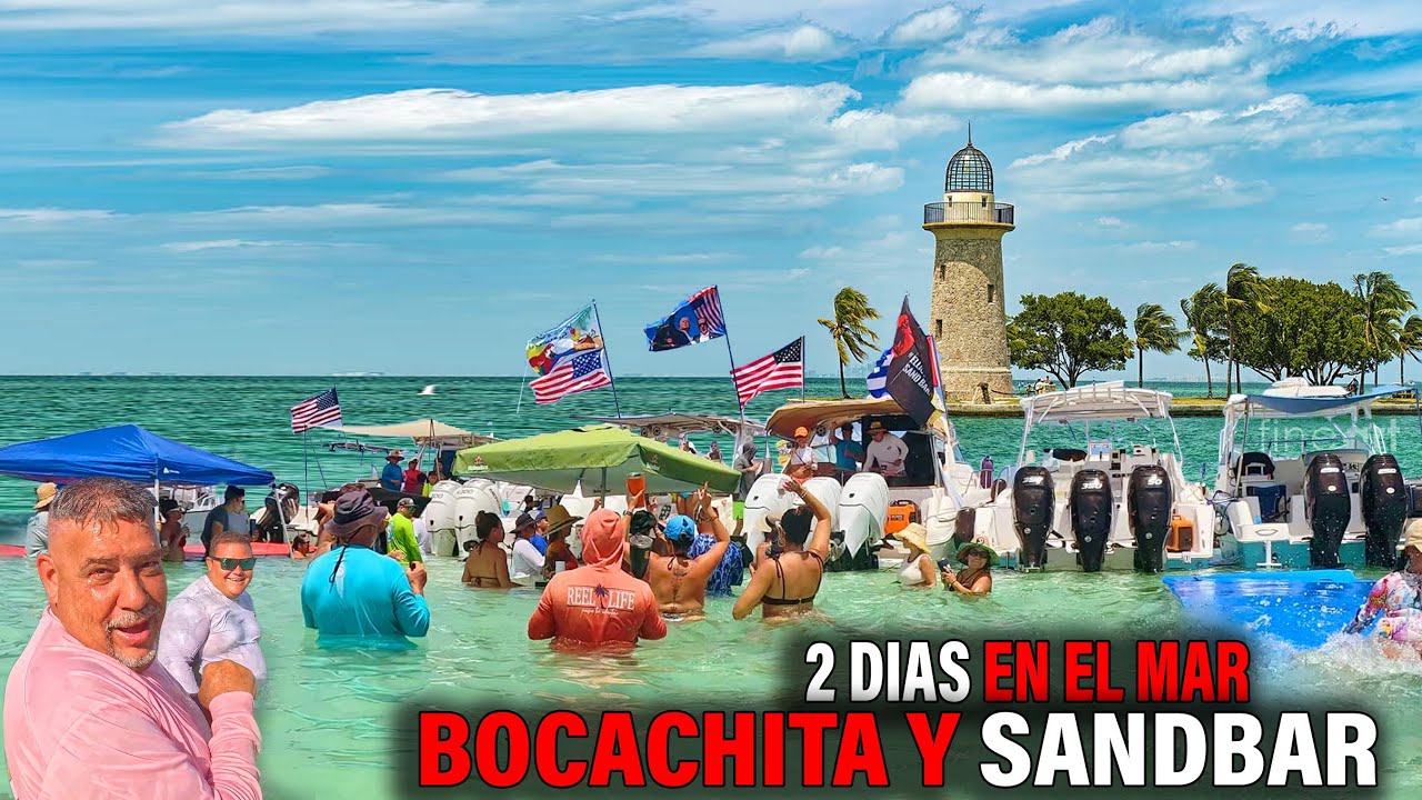 2 Días en el agua Boca Chita y Sandbar
