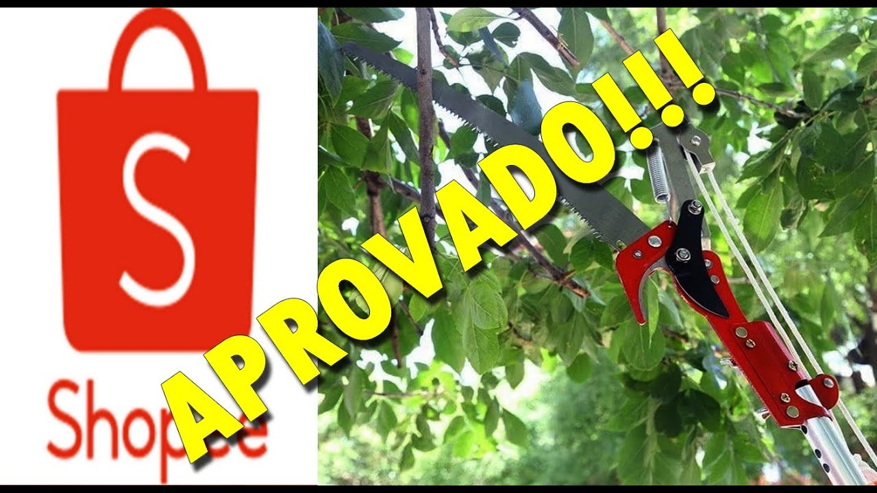 Serrote Podador Profissional De Galho Alto 2 Em 1 Poda Com Serrote Podador de Galhos