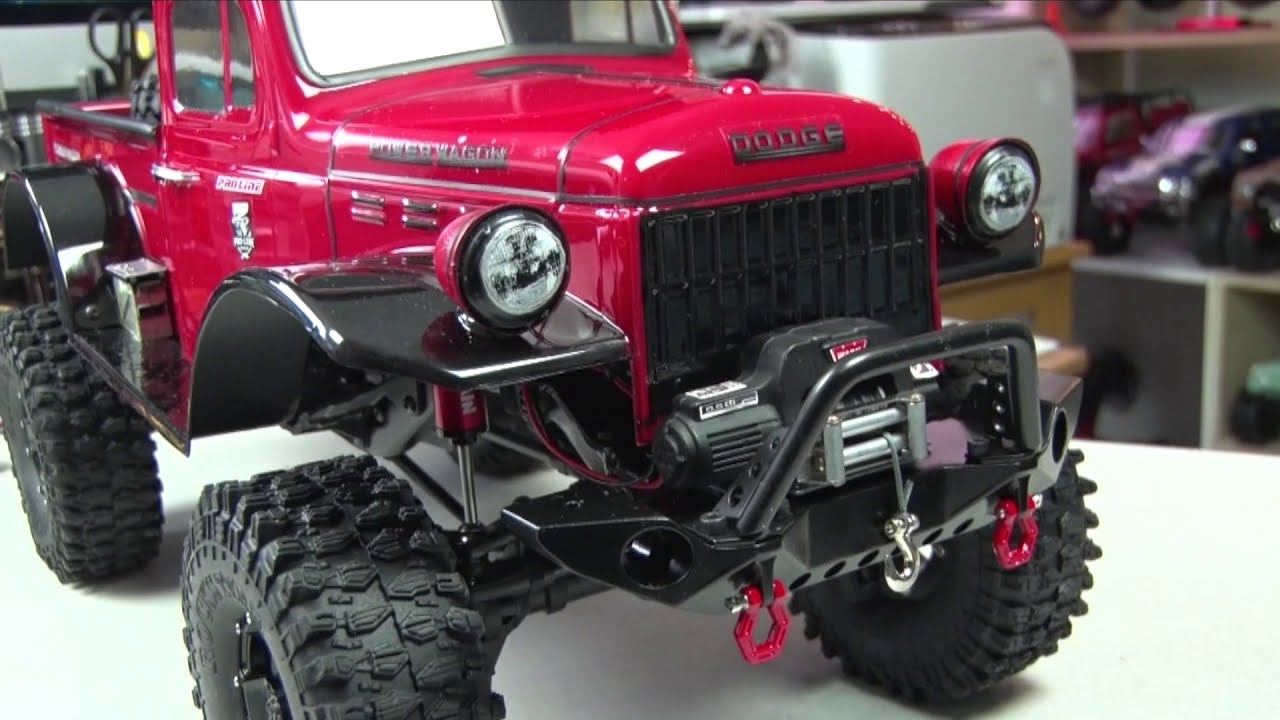 Dodge Power Wagon 1946. This is how it looks finished. chassis Traxxas TRX-4