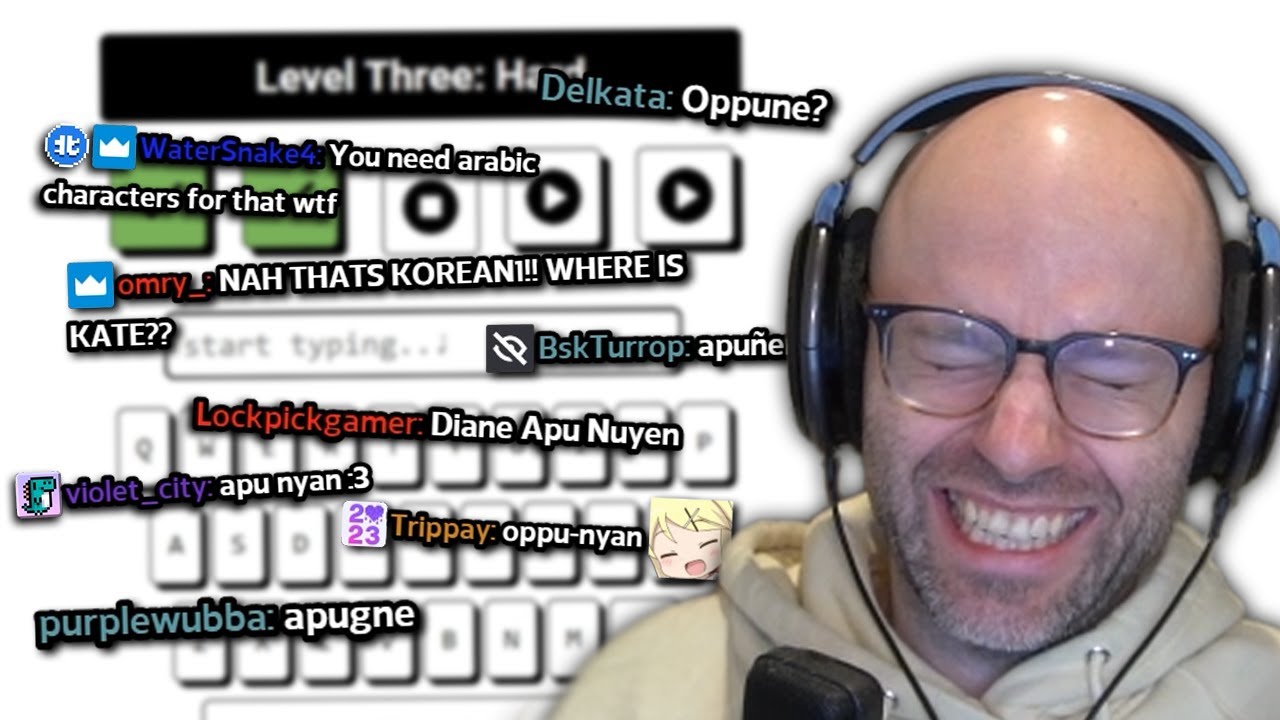 Northernlion tries to spell 'OPPUGN'