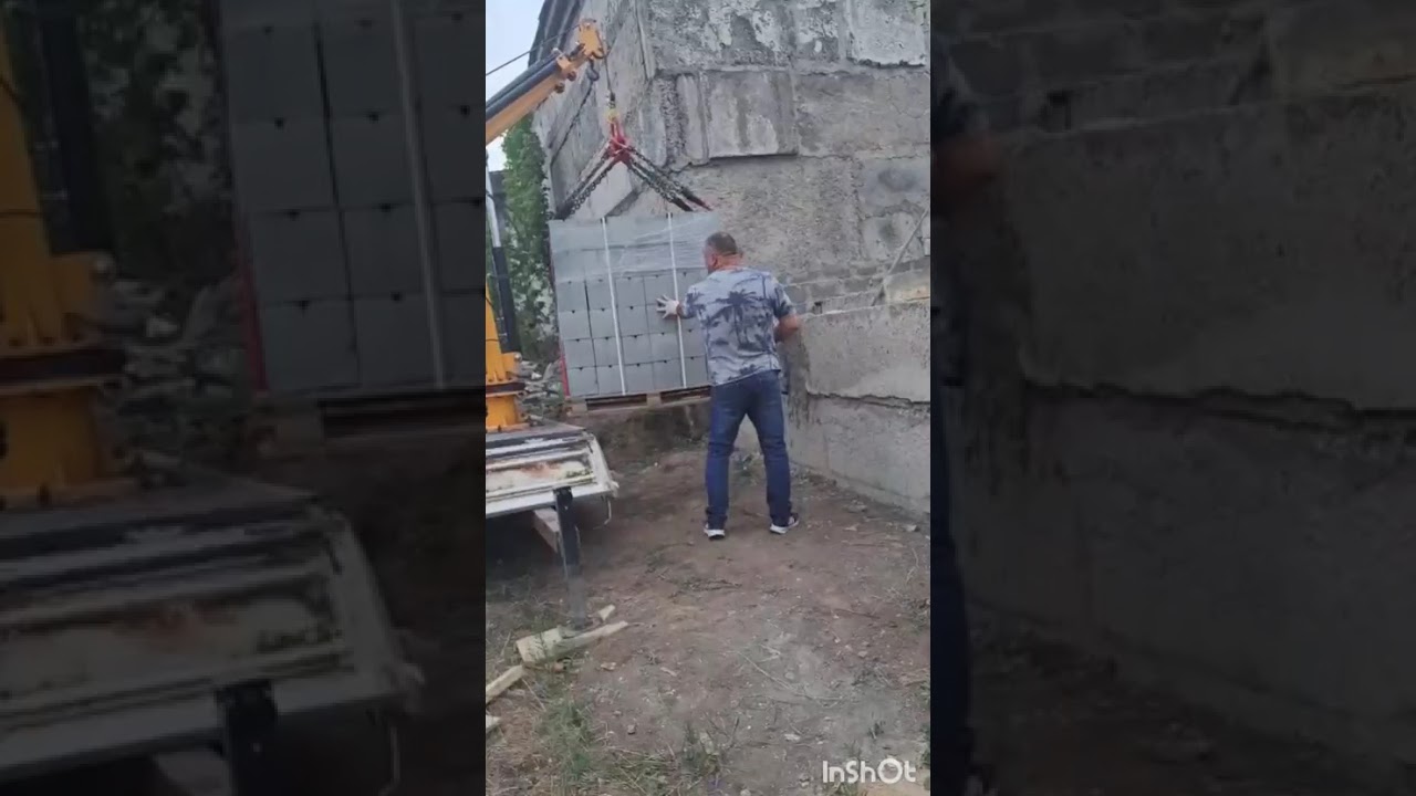 МИНИКРАН КМУ 2т в работе под грузом 1700кг ч1