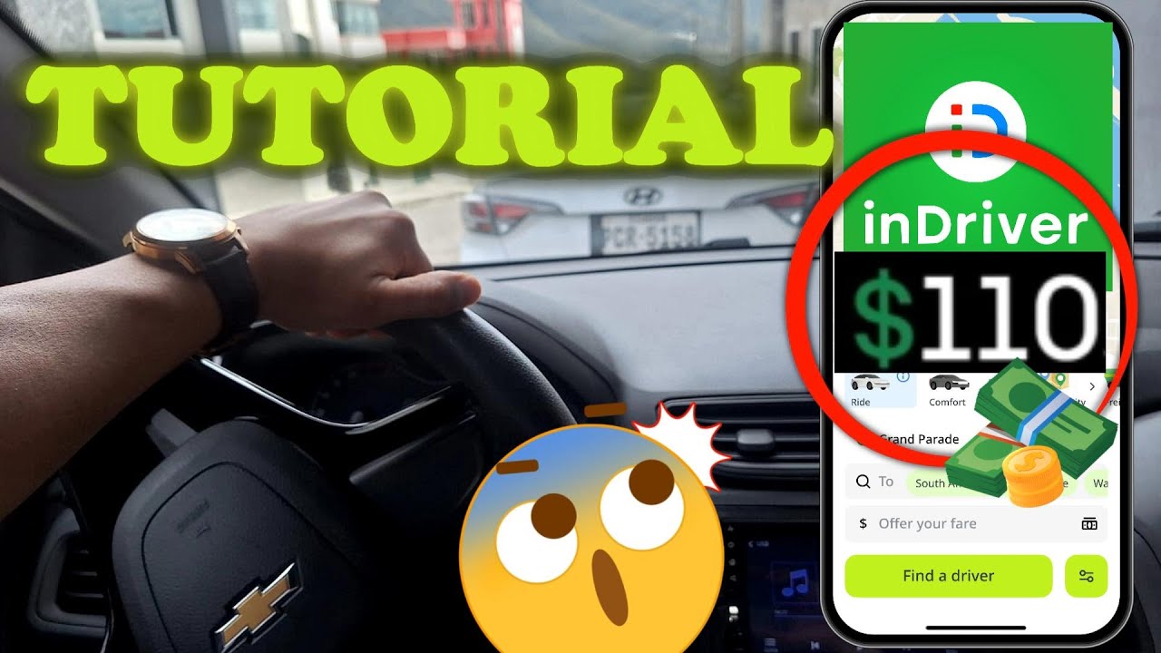 CÓMO USAR INDRIVER (GUÍA COMPLETA PARA PRINCIPIANTES 2025) 🚗📲