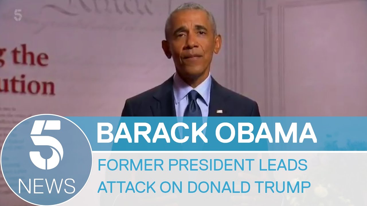 Barack Obama launches scathing attack on Donald Trump as Kamala Harris accepts VP nomination |5 News