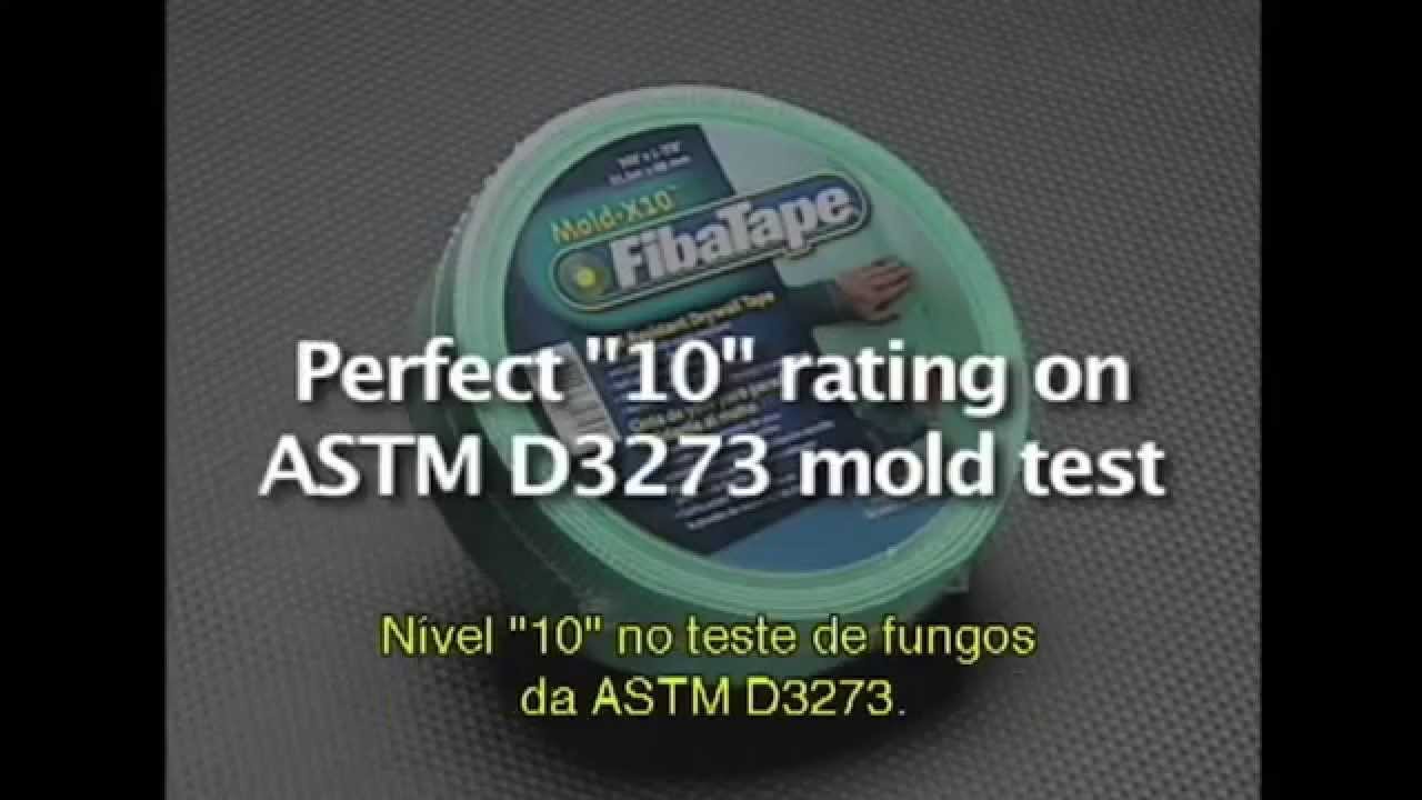 FibaTape® Mold-X10™ Mold Resistant Drywall Tape – How-To (Portuguese Subtitles)