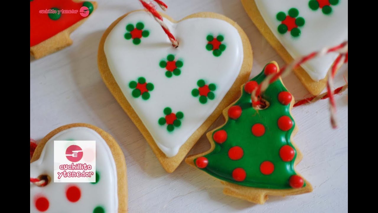 Decoración de galletas para el árbol de navidad. Cuchillito y Tenedor  *2*