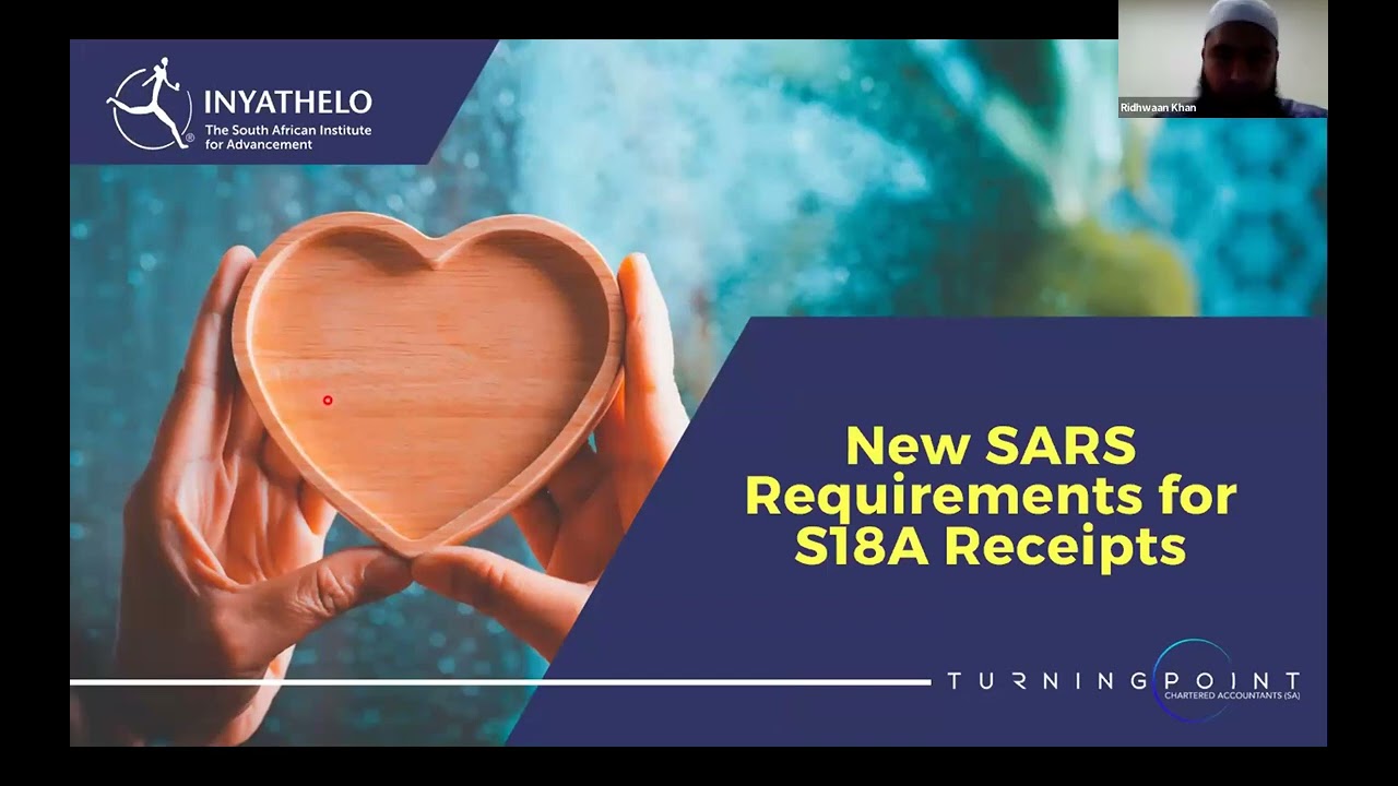 New SARS requirements for Section 18A certificate  -25 April 2023