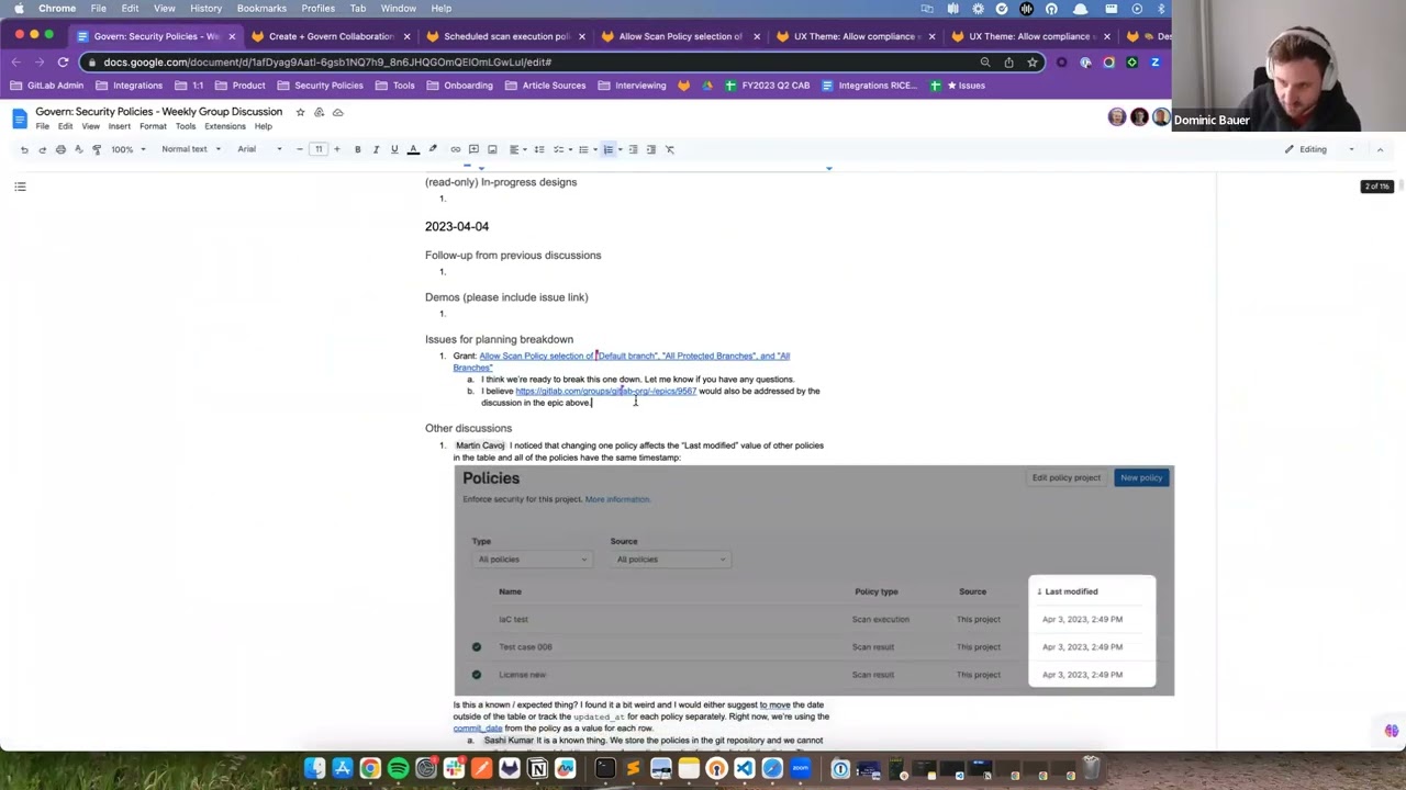 Security Policies Weekly Discussion | Apr 4 2023