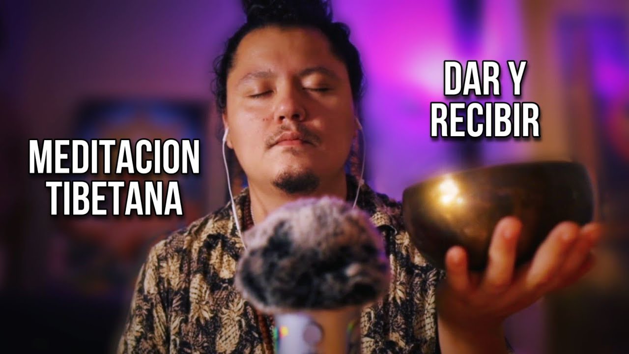 ASMR Meditación Tibetana Tonglen para Calmar la Mente y liberar el estrés 📿 Respirando Compasión