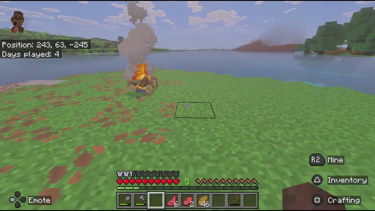 Episode 2 of my minecraft world (no audio)